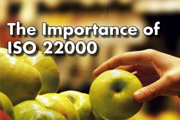 ISO 22000 importance; iso standards for food industry